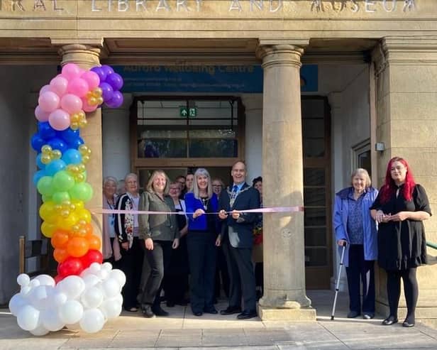 The Aurora Wellbeing centre has reopened in the former Old Library and Museum in Memorial Avenue, Worksop.