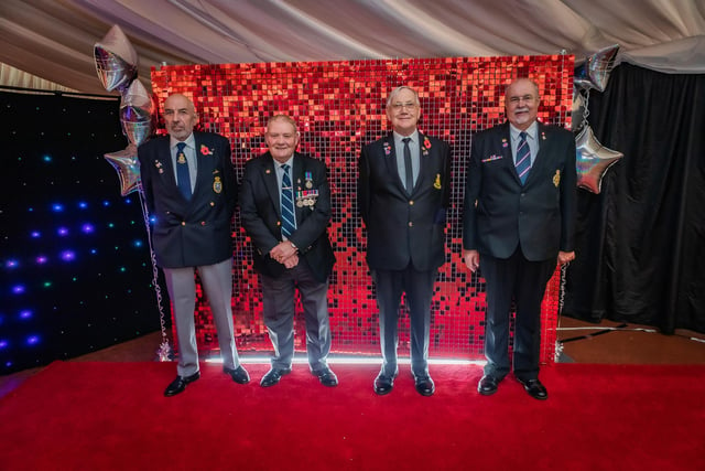 A number of veterans joined the stage as the show paid tribute to Remembrance Day.
