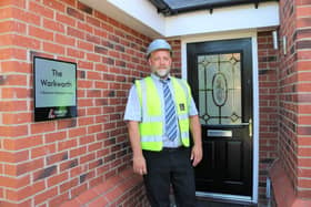 Paul Armes, site manager at The Brambles, Retford, won an NHBC Pride in the Job award 2023
