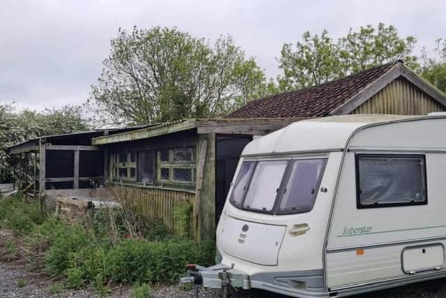 A proposed travellers' site off the A631, Beckingham Credit: Mark Simmonds Planning Consultants