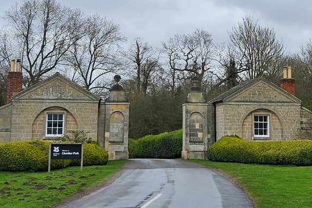 High winds saw Clumber Park closed for the safety of the public on Sunday, October 26.