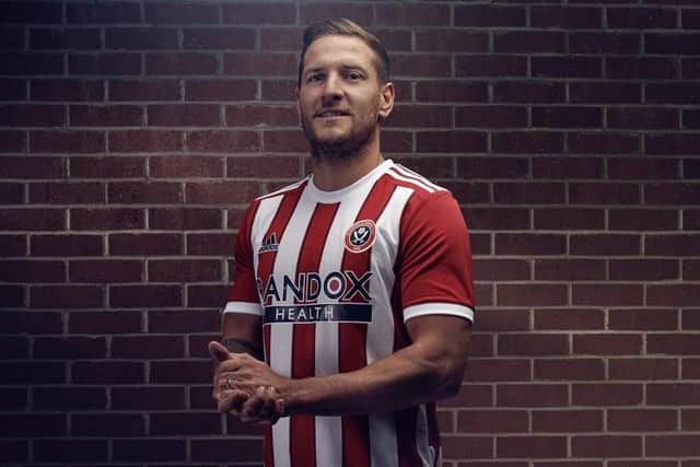 More than £11,000 has been donated to charity by Nottingham Forest fans after a supporter attacked Blades captain Billy Sharp on Tuesday night (Photo: Sheffield United)