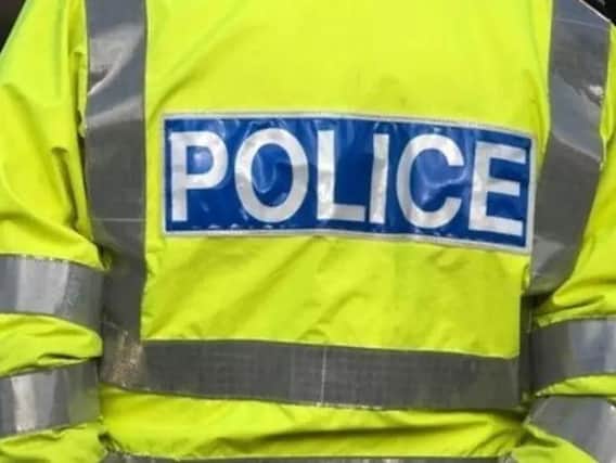 Two police officers were kicked and spat at after responding to reports of a woman behaving in a threatening and abusive manner in Worksop town centre