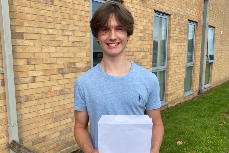 Retford Oaks pupil Ethan Hurst exceeded his own expectations with an impressive six 9s, two 8s, one 7 and a 6. He said: “It’s really worked out, there was a lot of revising but I’m really happy. I’m looking forward to sixth form at Retford Oaks Academy, a lot.”