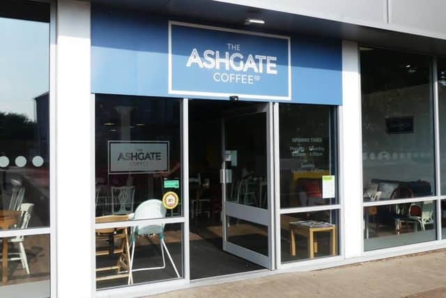 The Ashgate Hospice coffee shop in Clowne