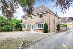 Offers of between £475,000 and £500,000 are invited by Retford estate agents Nicholsons for this impressive five-bedroom family home within an exclusive gated development, The Haven, at Carlton in Lindrick.