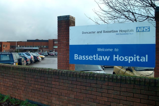 5 reports of violent and sexual crimes in Worksop in April 2023 were made in connection with incidents that took place on or near Bassetlaw Hospital