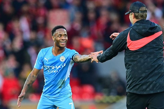 Raheem Sterling is ‘hell-bent’ on signing for Barcelona amid claims Manchester City could allow him to leave. (Mundo Deportivo)

(Photo by PAUL ELLIS/AFP via Getty Images)