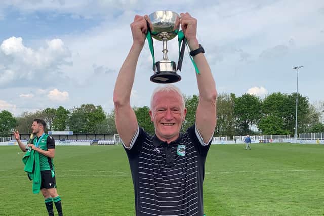 Keith Mills – the only man from Worksop to win the Sheffield Junior Cup twice.