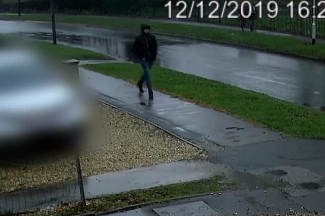 Officers want to speak to this man in connection with a sexual assault in Retford in 2019.