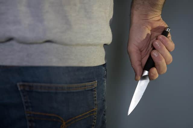 Across England and Wales, nearly 19,400 knife and offensive weapon offences were formally dealt with.