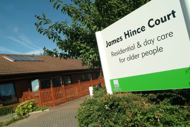 Demolition work has begun on the formerly James Hince Court Care Home, Windsor Gardens, Carlton-in-Lindrick.