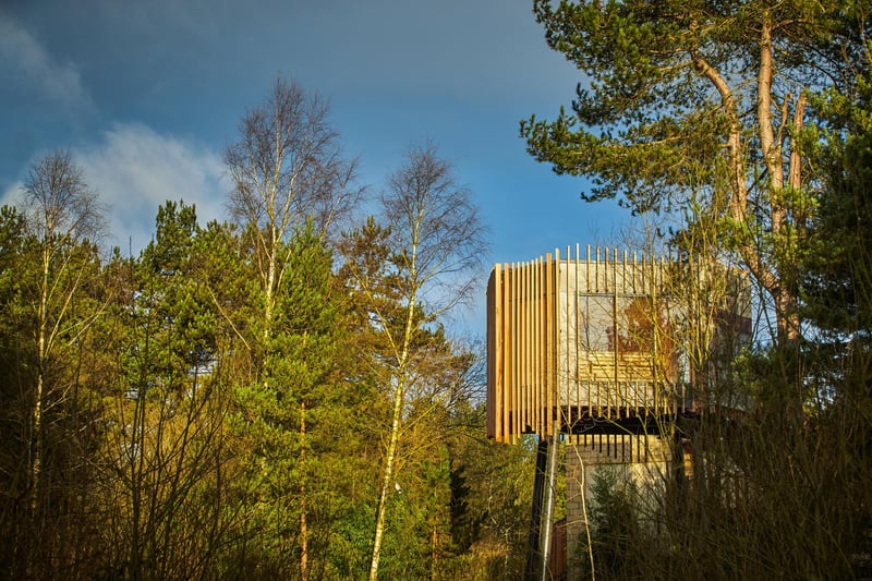 Tucked away in the legendary Sherwood Forest, Aqua Sana is nestled within Center Parcs - a short drive from Nottingham, Mansfield and Worksop. Explore 25 spa experiences inspired by some of the world’s most extraordinary natural environments, all around an open-air courtyard pool..Pictured is The Treetop Sauna, Aqua Sana, Sherwood Forest