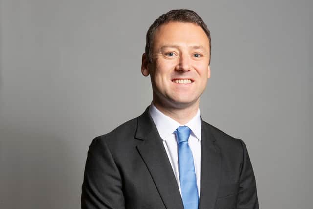 MP Brendan Clarke-Smith says vaccination hubs will be located at GP surgeries and at large venues. Photo: London Portrait Photoqrapher-DAV