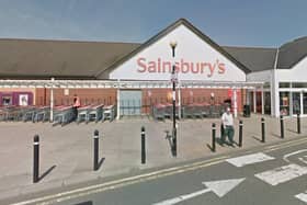 Highgrounds Road Sainsbury's will be closing the customer cafe next month. Image credit: Google