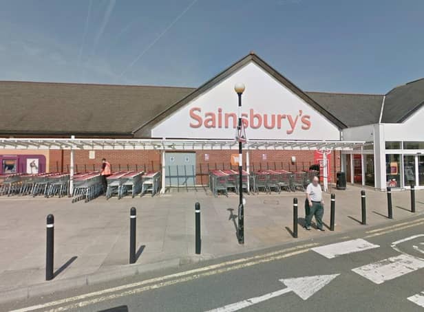 Highgrounds Road Sainsbury's will be closing the customer cafe next month. Image credit: Google