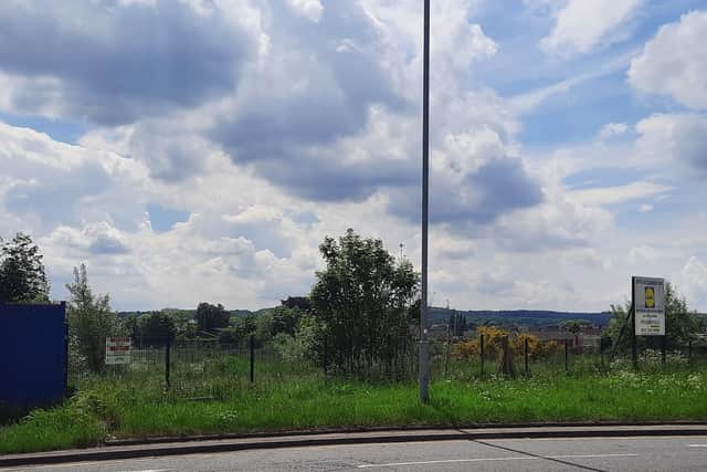 The proposed site on Carlton Road and Blyth Road, in Worksop.
