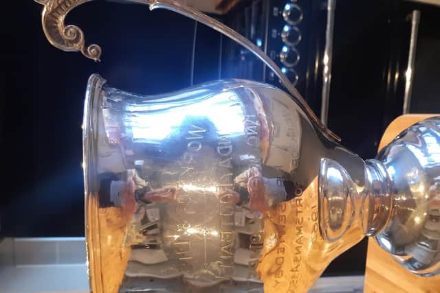 The Challenge Cup - up for grabs.