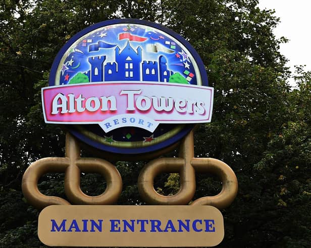 Alton Towers Resort, in Alton, Staffordshire, scored 5.7/10.
The theme park and resort in Staffordshire soared to the top thanks to its extensive spooky theming, with eight Halloween-specific attractions available - including their new Daz Games escape room - compared to just three at Drayton Manor.  
However, Alton Towers was let down by its price and, subsequently, its value for money, as it’s the second-most expensive park in the ranking as tickets retail for £73 online.  
(PAUL ELLIS/AFP via Getty Images)