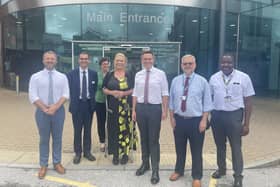 Will Quince MP, Minister of State for Department of Health and Social Care, visits Bassetlaw Hospital