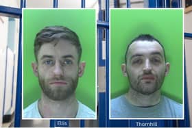 Josh Ellis and Joshua Thornhill were both jailed. Photo: Nottinghamshire Police