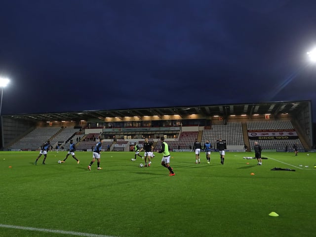 Capacity: 6,476; Average home attendance: 4,227; Average percentage filled: 65.3%
