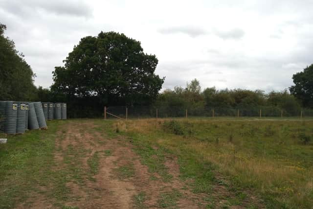 Fencing at Idle Valley Nature Reserve has been stolen.