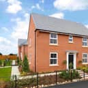 The three bedroom Hadley house at Gateford Manor, Worksop.