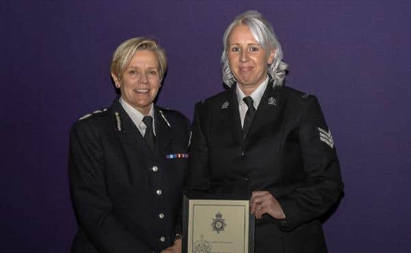 Relying on her police training, Sgt Harradine administered CPR that – against the odds – revived the young toddler. She spent a few days in hospital and went on to make a full recovery.