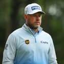 Lee Westwood is pictured on the third hole during Day Three of The BMW PGA Championship at Wentworth Golf Club on September 11, 2021. (Photo by Andrew Redington/Getty Images)
