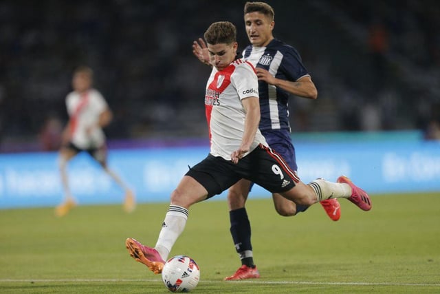 Aston Villa are ‘willing to fight’ for River Plate's prolific goalscorer Julian Alvarez, but will face big competition from the likes of Ajax and AC Milan. (El Intransigente)

(Photo by DIEGO LIMA/AFP via Getty Images)