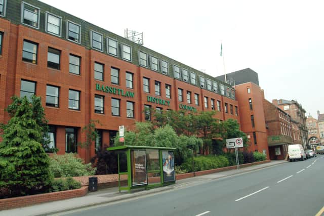 Bassetlaw District Council offices, Queens Buildings, Potter Street