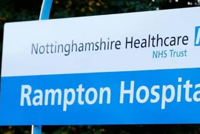 High security Rampton Hospital, near Retford, has been graded by CQC as 'needs improvement'
