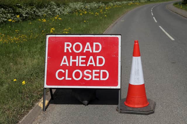 These are the road and lane closures motorists should be aware of this week.