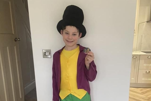 Willy Wonka from Charlie and the Chocolate Factory.