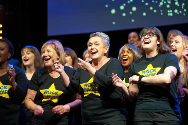 Rock Choir is a contemporary choir in the UK with over 33,000 members in approximately 400 local communities.