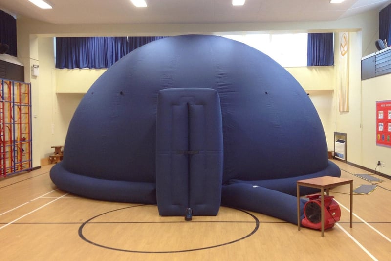 An inflatable planetarium, similar to this, will be hosting shows for the Nottinghamshire Festival Of Science And Curiosity at Mansfield Central Library next Monday (10 am to 3 pm). Youngsters can take a look at the stars and galaxies of the night sky and ask questions of a team of experts from Nottingham Trent University.There will be four shows at 10 am, 11 am, 1 pm and 2 pm before the planetarium moves on to The Bridge Skills Hub in Worksop next Tuesday (11 am to 3 pm).