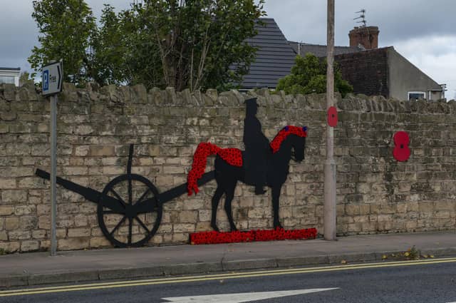What a fantastic piece of art this display is, and a wonderful tribute to our fallen.