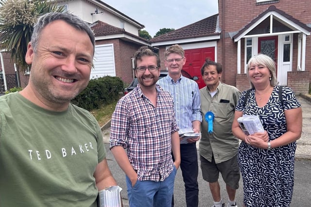 Earlier this month, Mr Clarke-Smith took it upon himself to poke his nose into the Dinnington by-election - not part of his constituency - by rocking up with fellow 'blue wall' newbie Alexander Stafford on the campaign trail to support Julia Hall, the hairdresser and Conservative candidate.
