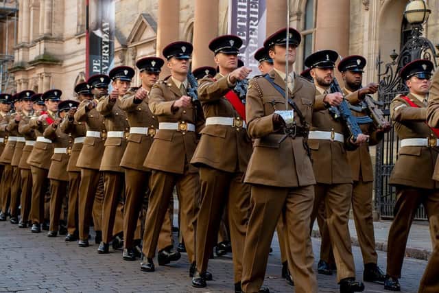 The special parade will provide an opportunity for residents to pay their respects to their service personnel.