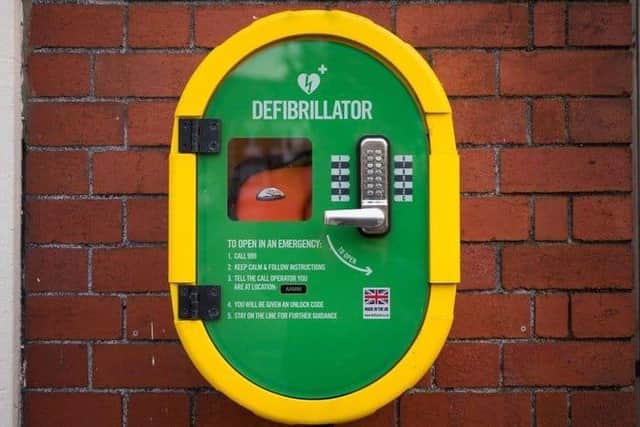 A defibrillator was stolen during the burglary in Retford.
