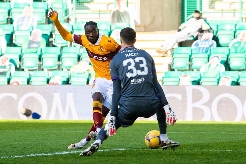Motherwell’s top scorer from the campaign just past. Really kicked on when Graham Alexander made him the team’s central attacking focal point. Excellent technique, great feet, stealthy movement and good link play.