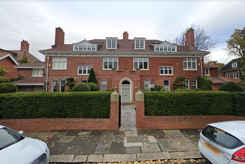This stunning Jesmond home used to be two seperate properties, but is now one seven bedroom, five bathroom stunner. It's currently listed as POA.