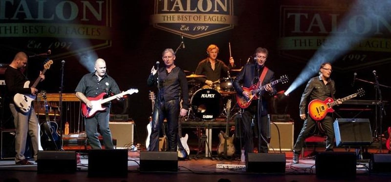 Revered tribute band Talon are on the way to Retford's Majestic Theatre on Sunday for a show that honours rock legends, the Eagles. The world-class seven-piece band play the iconic album, 'Hotel California', from beginning to end and treat the audience to an array of hits, such as 'Desperado', 'Take It To The Limit', 'One Of These Nights' and 'Lyin' Eyes'.