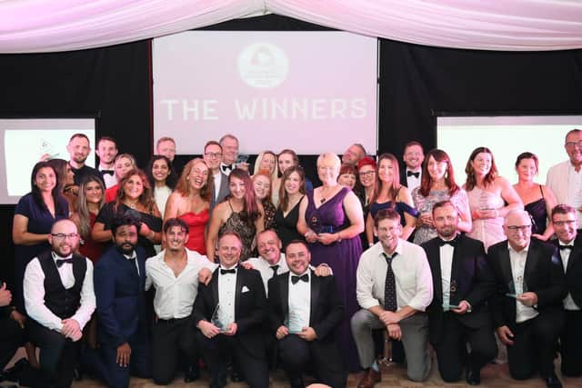 The winners at North Notts Business Awards