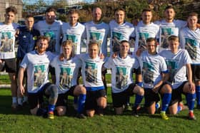 A St Joseph's Rockware Worksop football match has raised more than £300 to boost a fundraising campaign to return the body of Sam Fisher who died tragically in Australia back home to his family.