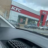 KFC queues in Sheffield