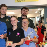 Challenging work of NHS A&E staff recognised at Bassetlaw Hospital, Worksop