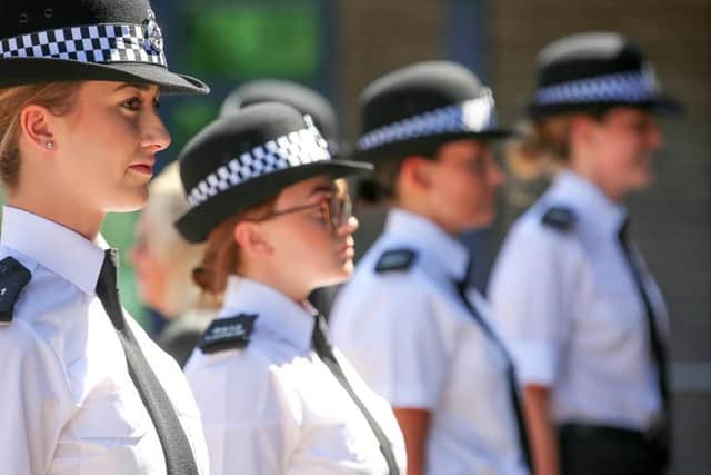 More than half of new police officer recruits in Nottinghamshire last year were women, figures reveal, as male domination in the ranks continues to subside. Photo: Notts Police.