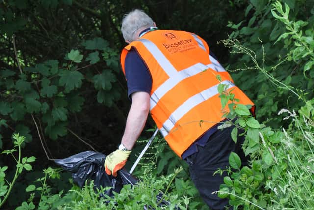 Residents are being invited to take part in Bassetlaw's Great British Spring Clean campaign. Credit: Bassetlaw District Council